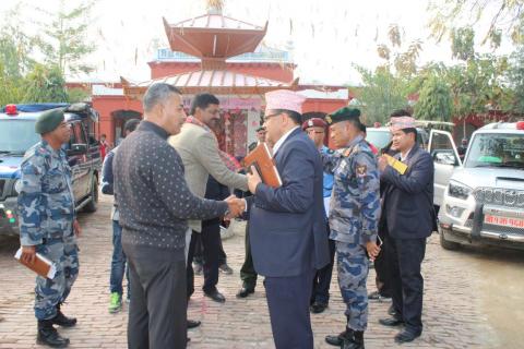 सुरक्षा तथा विपद् सम्बन्धी अन्तरक्रिया कार्यक्रम 2081 असोज 15 गते