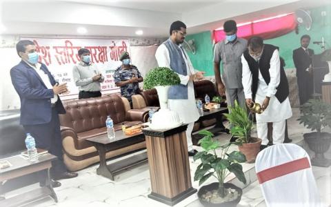प्रदेश सचिवज्यूको स्वागत कार्यक्रम